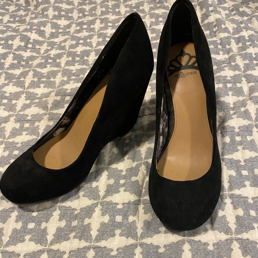 Black heels